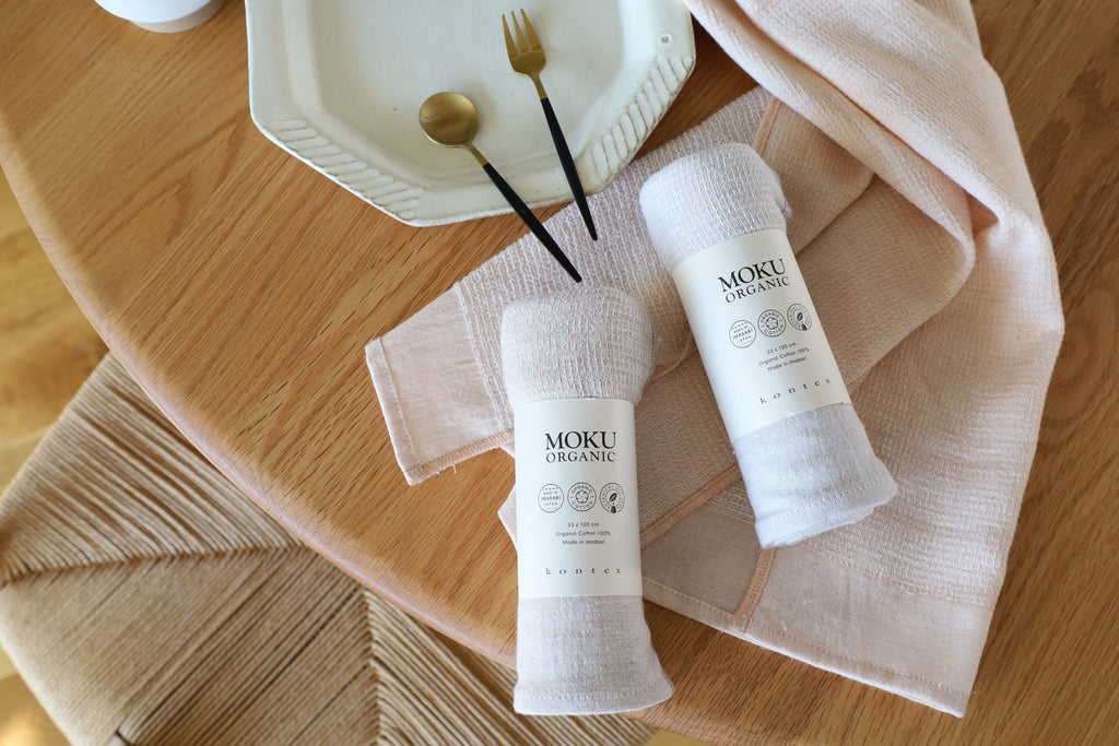 【新商品追加】とことんオーガニック素材にこだわったフェイスタオル「MOKU ORGANIC」の取り扱いを開始しました。