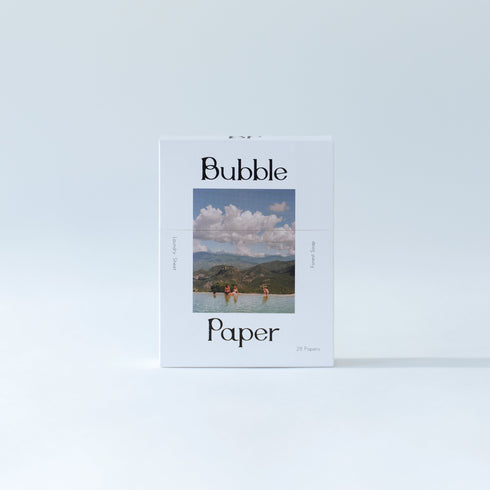 Bubble Paper植物性洗濯シート 28枚入り