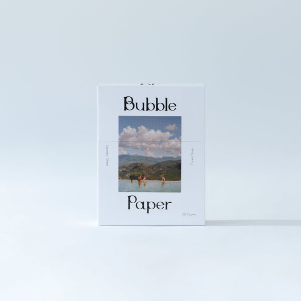 Bubble Paper植物性洗濯シート 28枚入り