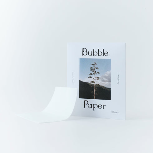Bubble Paper植物性洗濯シート 12枚入り