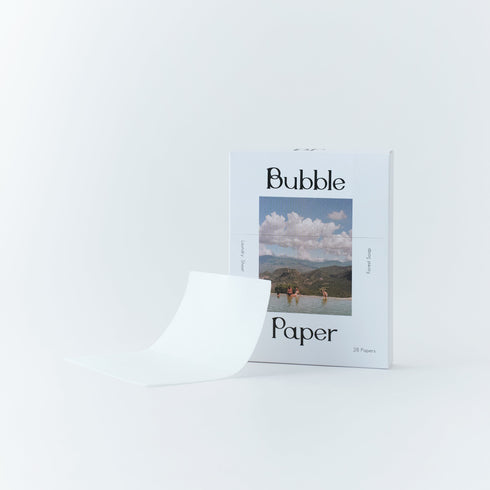 Bubble Paper植物性洗濯シート 28枚入り