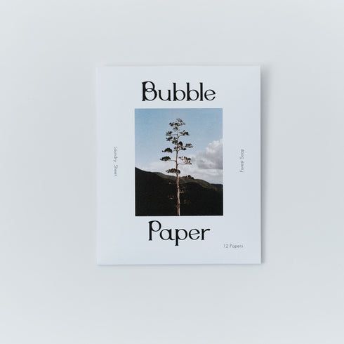 Bubble Paper植物性洗濯シート 12枚入り