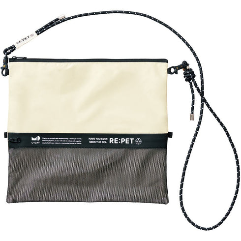 Repet SHADING MINI アイボリーサコッシュ