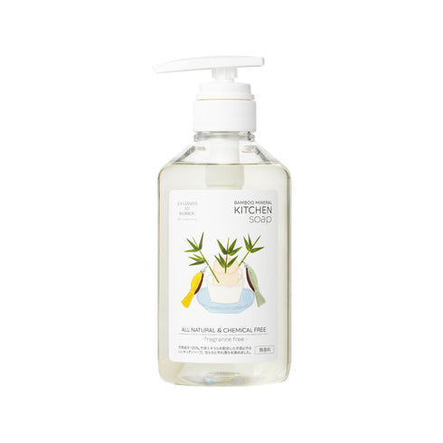 LA LESSIVE AU BAMBOU | BAMBOO MINERAL キッチンソープ(無香料)500ml