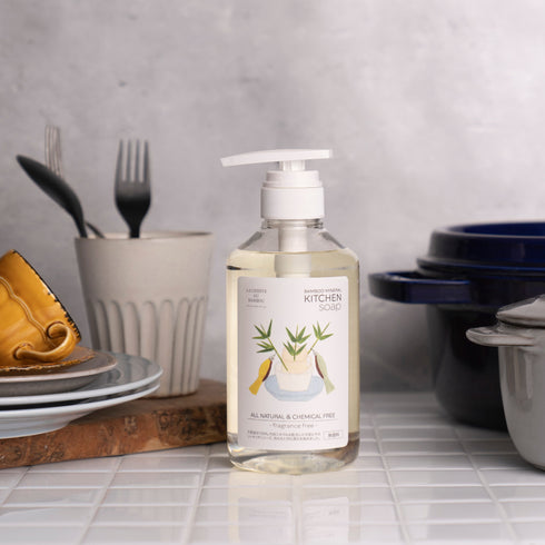 LA LESSIVE AU BAMBOU | BAMBOO MINERAL キッチンソープ(無香料)500ml